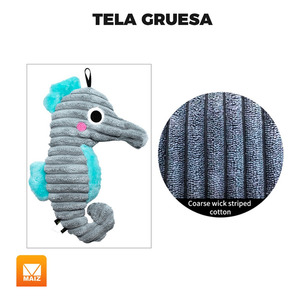 Jouet en peluche pour chiens, chiots, animaux de compagnie, avec son de calmar - Couleurs assorties - Product Image 6