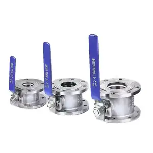 Hot Sale Stainless Steel Wafer Flange Ball Valve