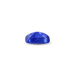 Zafiro Azul - 3.37 Quilates, Gema Natural Facetada, Efectos Ópticos Calibrados, Color Azul Real, Suelto, 10mm 8mm, Tratado Térmicamente - Product Image 2