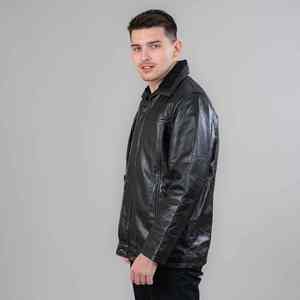 แจ็กเก็ตหนังแท้สำหรับผู้ชายเสื้อวินเทจกันลมระบายอากาศเข้ารูปแบบปรับแต่งได้ - Product Image 6