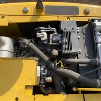 Excavatrice sur chenilles moyenne Komatsu PC130 d'occasion importée du Japon, haute performance, 13 tonnes, PC 130, machine sur chenilles à vendre