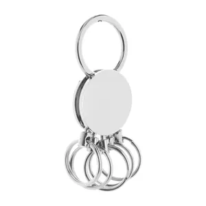 Portachiavi in Metallo Personalizzati Cinco per Merchandising - Product Image 1