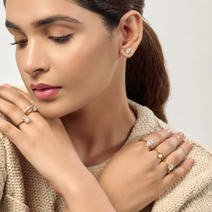 925 Plata única Toi Et Moi Original Moissanite diamante anillo de compromiso anillo de boda 2.0Ct dos corte redondo regalos de aniversario - Product Image 4