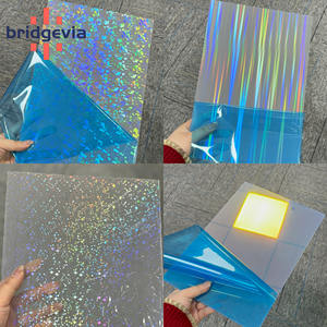 Feuille acrylique irisée moulée, panneau en perspex holographique arc-en-ciel pour la gravure/la découpe, pour la publicité, les enseignes, l'artisanat, la décoration de mariage - Product Image 2