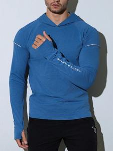 Sudadera deportiva ajustada para hombre, ropa de gimnasio para entrenamientos de culturismo - Product Image 5