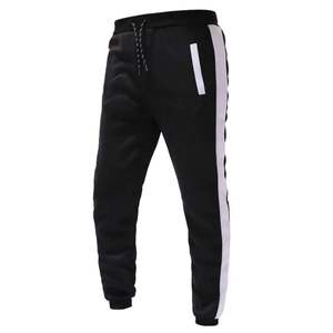 Survêtements d'hiver en coton pour hommes-Imprimé à la mode/Patchwork/Design uni, Jogging Slim Fit pour les sports décontractés - Product Image 6