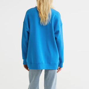 Sudadera Transpirable para Mujer, Estilo Casual, con Logotipo Bordado en la Parte Delantera, Lisa, para Invierno y Otoño - Product Image 2