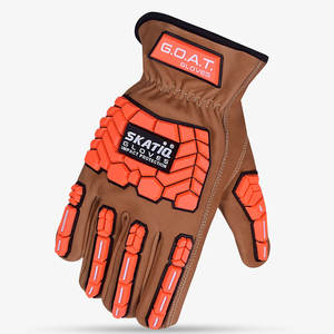 Guantes SKATIQ de alta calidad, resistentes a Cortes, de cabra, resistentes a impactos, antideslizantes, guantes de seguridad - Product Image 5