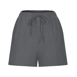 ¡Novedad de 2025! Pantalones cortos de gimnasio de algodón para mujer, pantalones cortos deportivos de entrenamiento para correr con logotipo personalizado para mujer - Product Image 2