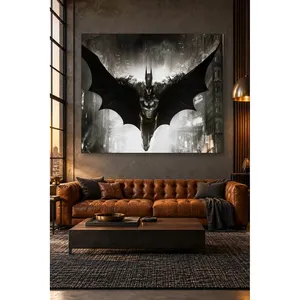 Fida Batman étendant sa cape dans les rues de Gotham, impression sur toile - Product Image 3