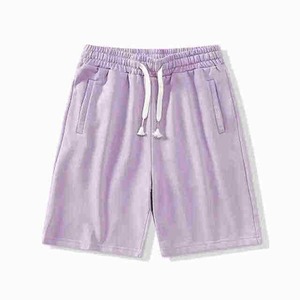 <b>Men's</b> Heavyweight Cotton Fleece <b>Shorts</b> Solid <b>Pattern</b> Design - Product Image 1