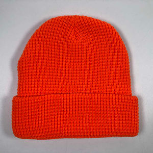 Gorros Plegables de Punto Waffle de Alto Gramaje, Gorras de Marca Privada, Diseña Tus Propios Gorros Personalizados OEM - Product Image 4