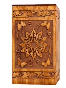 Urnes funéraires en bois modernes faites à la main Urnes funéraires décoratives pour hommes et femmes à bas prix - Product Image 4