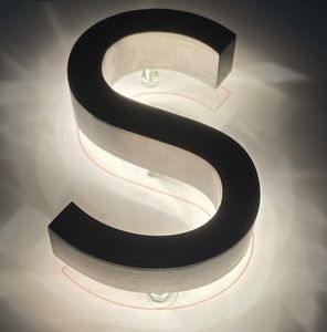 لافتة مضيئة بإضاءة ليد مخصصة للإعلان من الأكريليك بإضاءة خلفية لافتة نيون للأعمال ليد فليكس نيون - Product Image 4