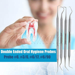 ชุดตรวจสุขภาพฟันคุณภาพพรีเมียม ทำจากสแตนเลส เครื่องมือทันตกรรม ชุดตรวจสุขภาพฟันราคาสุดคุ้ม - Product Image 4