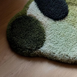 Tapis de sol en forme de panda mignon tapis doux et confortable pour chambre à coucher, salon, pépinière - Product Image 3