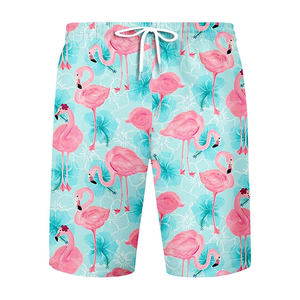 ชุดชายหาดฤดูร้อนลำลองของผู้ชายเสื้อลายดอกไม้วินเทจกางเกงขาสั้นแห้งเร็วสีทึบระบายอากาศได้ดีสวมใส่สบาย - Product Image 3