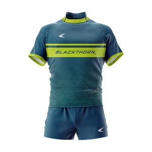 Uniformes de Rugby Personalizados con Impresión por Sublimación, Jersey para Adultos, Ropa de Rugby al por Mayor, Spandex y Poliéster - Product Image 4