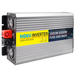 HOULI Convertisseur de puissance 12V 24V 48V 60V vers 110V 6000W Onduleur à onde sinusoïdale pure 48V 220V 6000W 110V AC 12V DC - Product Image 2