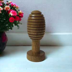 Arbre de Noël de haute qualité en bois de manguier fabriqué à la main pour les vacances et la décoration intérieure. - Product Image 3