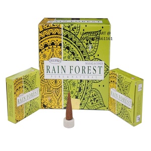 Hot Sale Popular Fragrance Deepika Brand Rain Forest Masala Hand Rolled Incense <b>Sticks</b> Wholesale From India Deepika Incense - Product Image 1