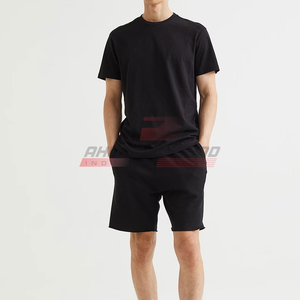 Ensemble personnalisé deux pièces t-shirt et short pour homme – Collection Hiver Décontractée Haute Qualité OEM Dernière Tendance 2025 - Product Image 2