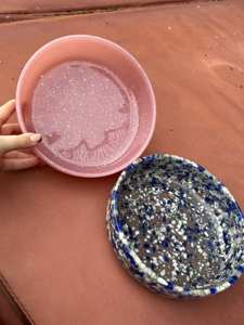 Elegantes Tazones de Resina Pulida para Fiestas, Tazones de Servicio Premium para Regalos y Decoración - Product Image 3