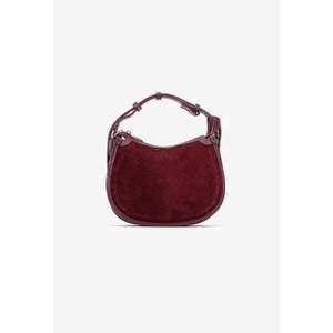 Structured Handbag in Genuine Suede Leather - Made in <b>Italy</b> - Art. 25393 - Product Image 2