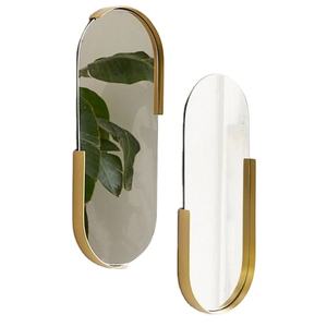 Hot Design Mural Décor Miroir Feuille De Verre Moderne Forme Personnalisée Miroir Douche Salle De Bains Miroir Mural - Product Image 1