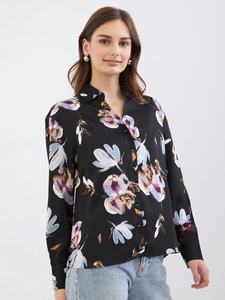 Chemise décontractée à manches longues pour homme en été, respirante en polyester/coton avec logo brodé, chemise boutonnée rayée # RL - Product Image 2