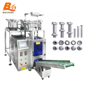 Vibration feeding automatic bolts/nail screw counting packing machine for small hardwares