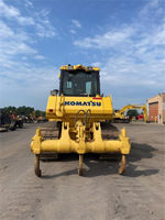 Bulldozer sur chenilles Komatsu D65EXI 18 de 2018, 10 tonnes, moteur Yuchai, pompe Kawasaki, engrenage, forte puissance de creusement, équipement de construction