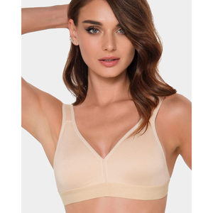 Soutien-gorge de sport en microfibre 130, sans armatures, léger, pour la salle de sport, le fitness, le yoga, élasticité, motif imprimé, doublure en spandex - Product Image 2