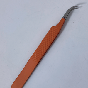 Pince à épiler pour faux cils en acier inoxydable de qualité fine droite et incurvée - Product Image 5