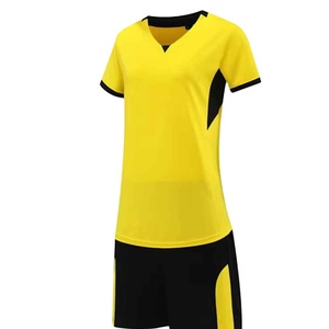 New Style <b>Soft</b> Fabric Set Fresh Wear Polyester Blend Spandex Unisex Volleyball Sets Short Sleeve Custom Volleyball Uniform - Product Image 1