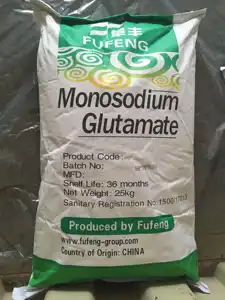 25kg MSG Monosodium Glutamate Fufeng 80 Mesh Price