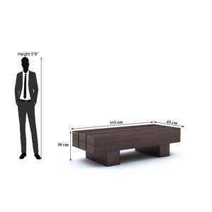 Mesa de té moderna multiusos Muebles de tetera de madera duraderos para el hogar Exigentes para el propósito del espacio vital para la Oficina y el hogar - Product Image 2