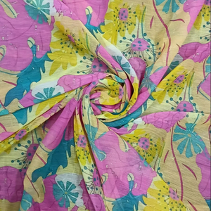 TISSU IMPRIMÉ NUMÉRIQUE EN POLYESTER ALFIINO MEILLEUR TISSU DE VÊTEMENTS DE CRÉATION - Product Image 1