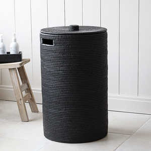 Rattan <b>laundry</b> bins decorative weaving basket bin top quality clothes blankets storage <b>hampers</b> - Product Image 3