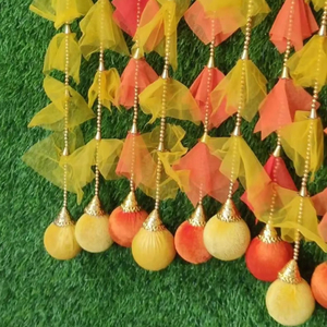 Colorido red cadena bola guirnalda templo boda decoración cumpleaños fiesta evento hogar Decoración nupcial y Baby Shower escenario telón de fondo - Product Image 1