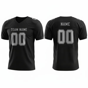 Camiseta Deportiva Personalizable de Fútbol Americano para Hombre, Juvenil, Transpirable, de Manga Corta, Uniforme de Juego de Equipo Personalizado para Adultos - Product Image 4