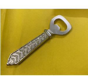 AK Brass Standard Design <b>Metal</b> <b>Bottle</b> Opener In Silver Finished Unique Opener For Barware Accents / Tableware - Product Image 1