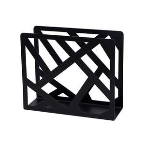 Porte-serviettes en métal de couleur bleue Design papillon élégant et durable et parfait pour la décoration de la maison ou du bureau garde les serviettes et est organisé - Product Image 5