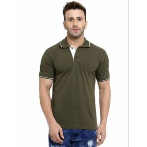 Camiseta de Manga Corta Tejida para Hombre, Cuello Redondo, Corte Regular, Estilo Casual, Marca Fashion Sutra - Product Image 3
