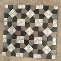 Carreaux de sol en porcelaine vitrifiée rustique robuste de 500x500mm Carreaux de stationnement classiques pour jardins extérieurs et stationnement