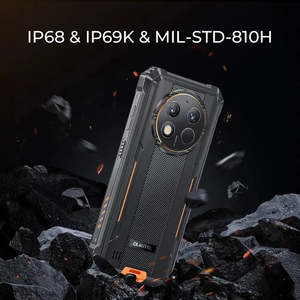 Pour téléphone robuste Oukitel G1, écran HD de 6,52 pouces, batterie de 10600 mAh, double appareil photo 48MP (24+256 Go), résistant à l'eau et aux chocs IP68, processeur Octa Core - Product Image 4