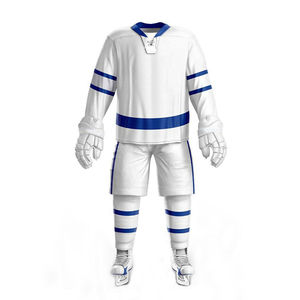 Vente en gros d'uniforme de hockey sur glace imprimé par sublimation personnalisé vêtements de hockey sur glace confortables et entièrement respirants de haute qualité - Product Image 6