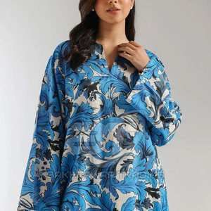 ชุดลำลอง คอลเลคชั่นแฟชั่นชัลวาร์ คามีซ ลายพิมพ์ล่าสุด สไตล์ปากีสถาน ผ้าฝ้าย ชัลวาร์ คามีซ ปากีสถาน - Product Image 5