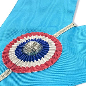 Collar de cadena masónico Francia G L N F de alta calidad, envío rápido, manualidades bordadas para punto de cruz y costura - Product Image 5