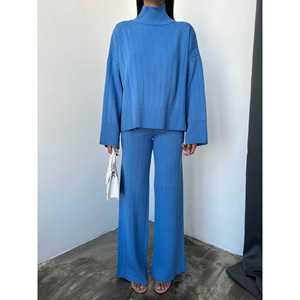 Conjunto de Suéter de Punto Estilo Pescador para Mujer, Colección 1006 - Product Image 4